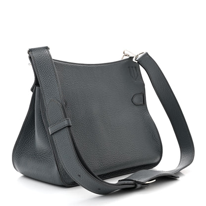 Hermes Taurillon Clemence Jypsiere 31 Bleu Ocean 3 of 17