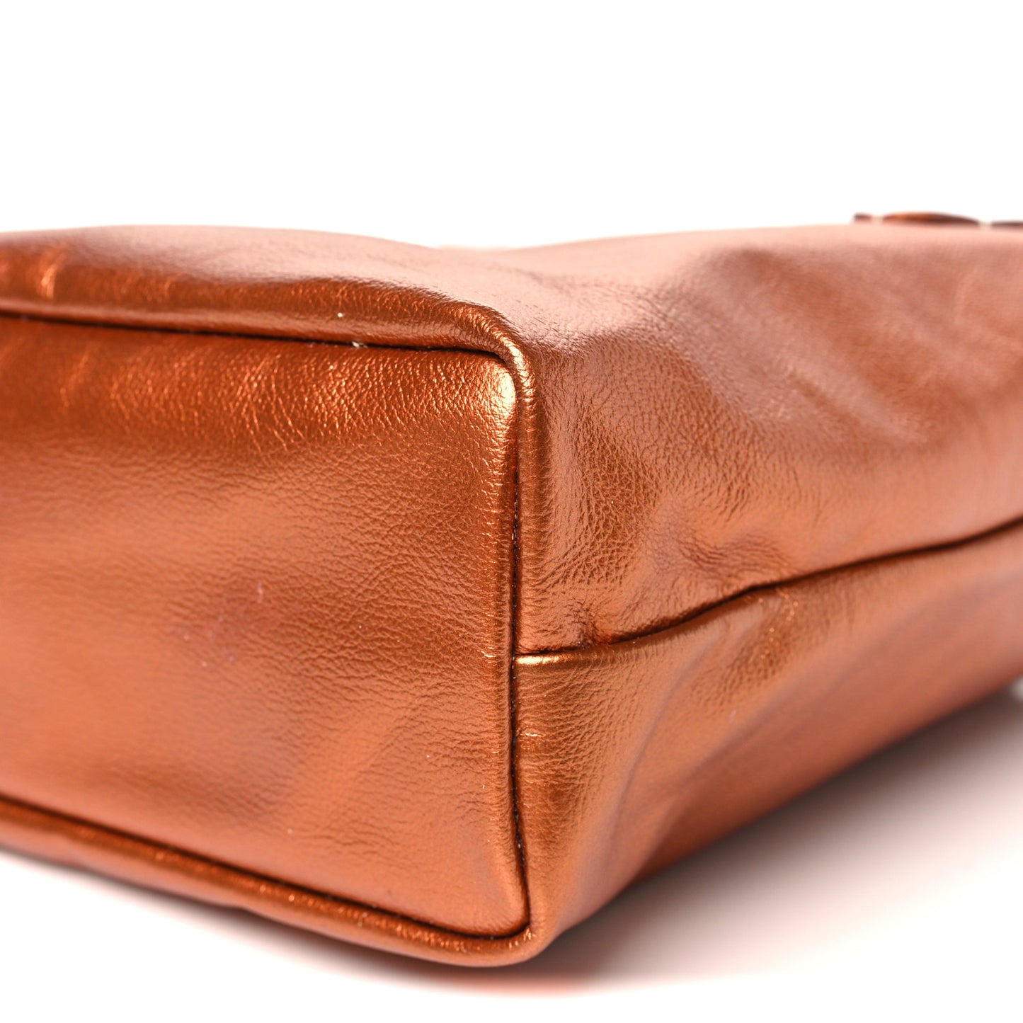 Goyardine Precious Metals Reversible Mini Anjou Rose Gold