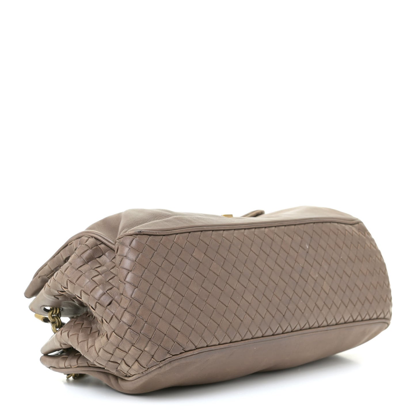 Nappa Intrecciato Napoli Shoulder Bag Pepe