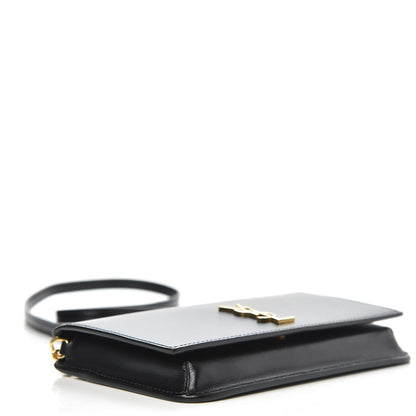 Saint Laurent Smooth Calfskin Monogram Phone Holder Crossbody Black 4 of 9