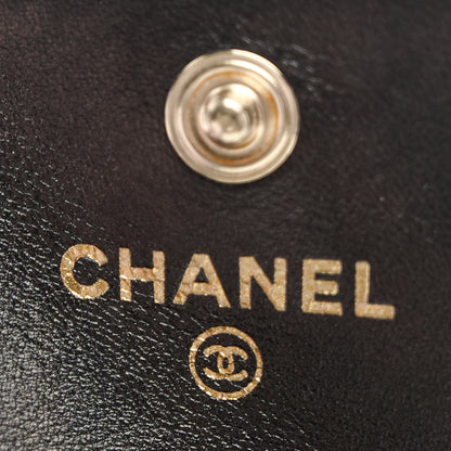 Chanel Shiny Aged Calfskin Quilted Waist Belt Bag Black 6 of 11