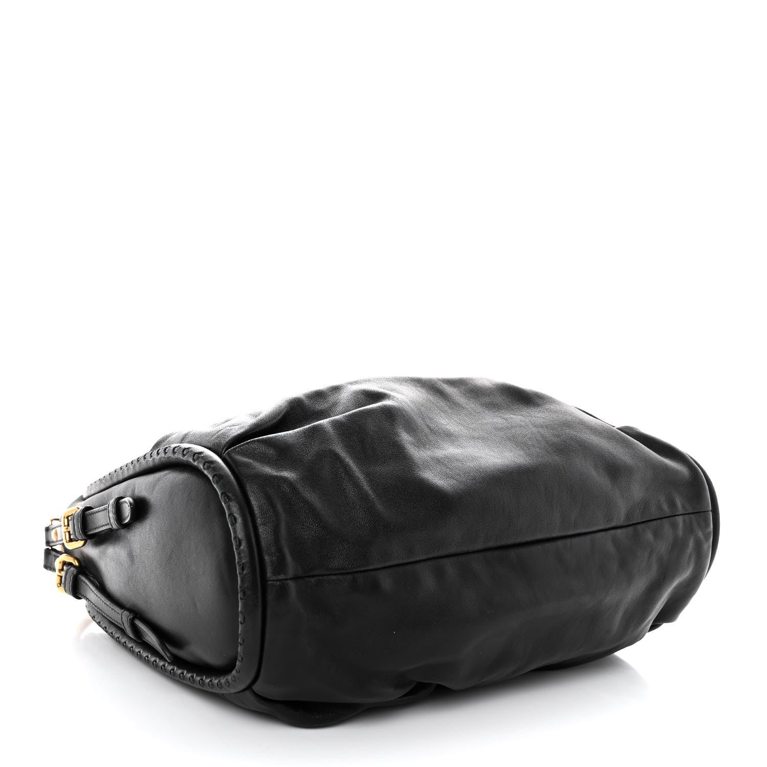 Christian Dior Lambskin Medium Libertine Hobo Black 4 of 10