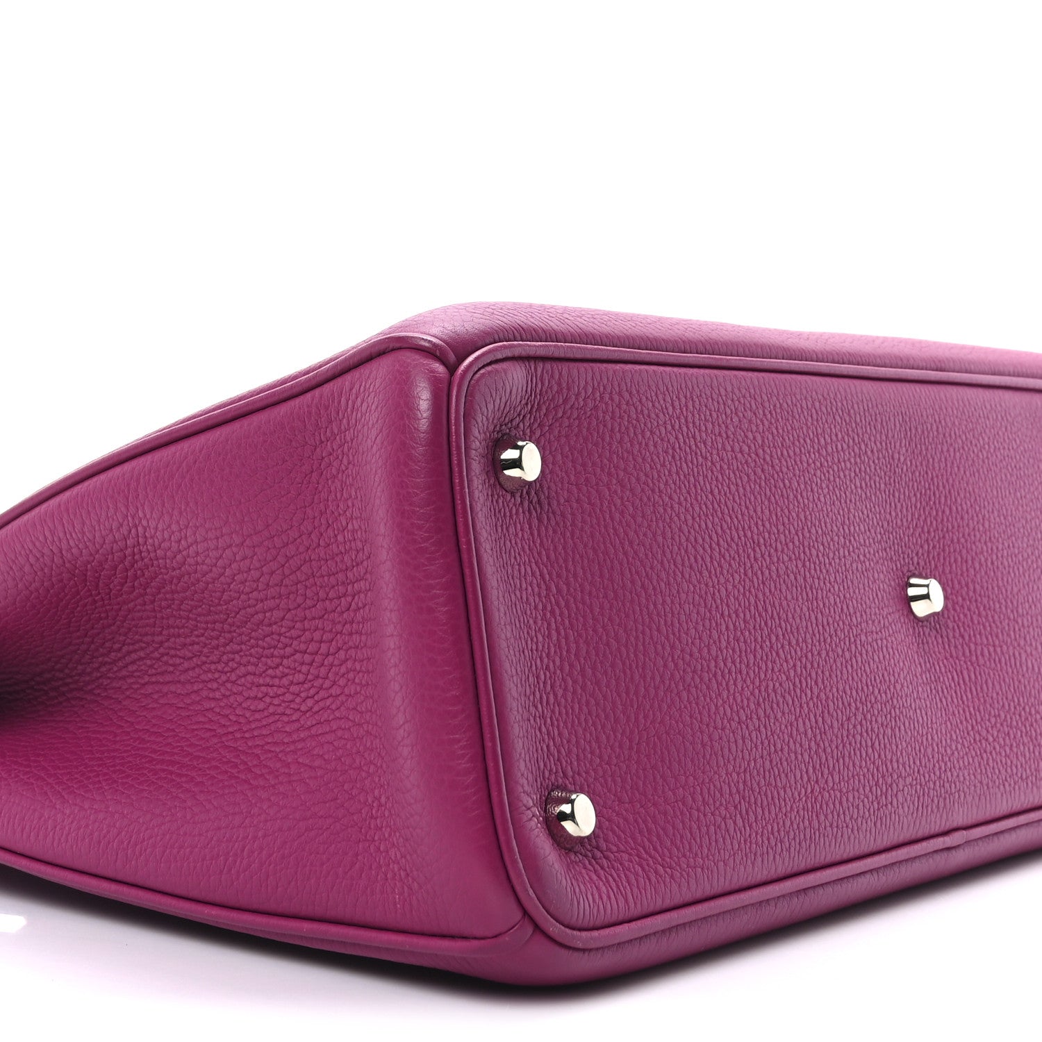 Christian Dior Bullcalf Large Diorissimo Tote Toxic Purple 5 of 11
