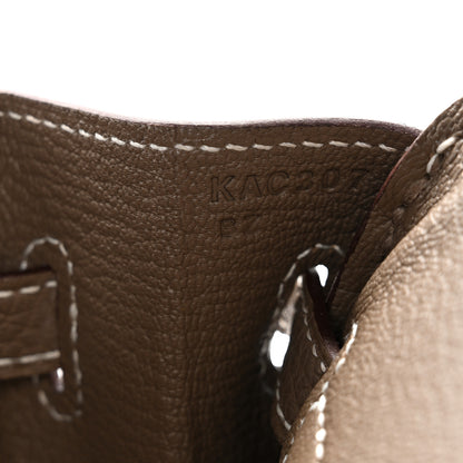 Hermes Togo Birkin 25 Etoupe 7 of 11