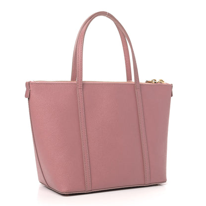 Dolce & Gabbana Dauphine Stampa Shopping Tote Pink 3 of 8