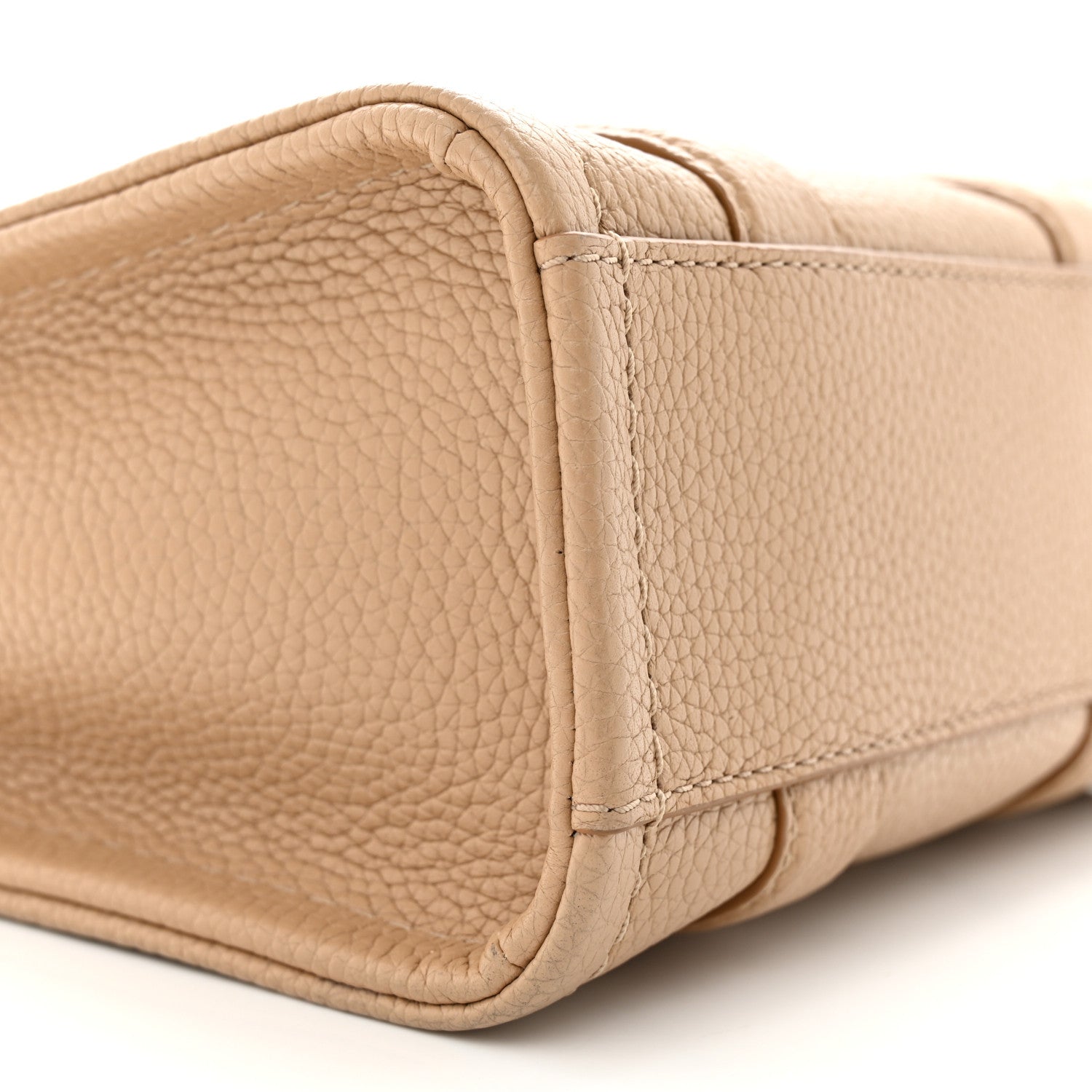 Marc Jacobs Grained Calfskin Micro The Tote Bag Camel 10 of 11