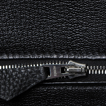Hermes Taurillon Clemence Birkin 35 Black 14 of 24