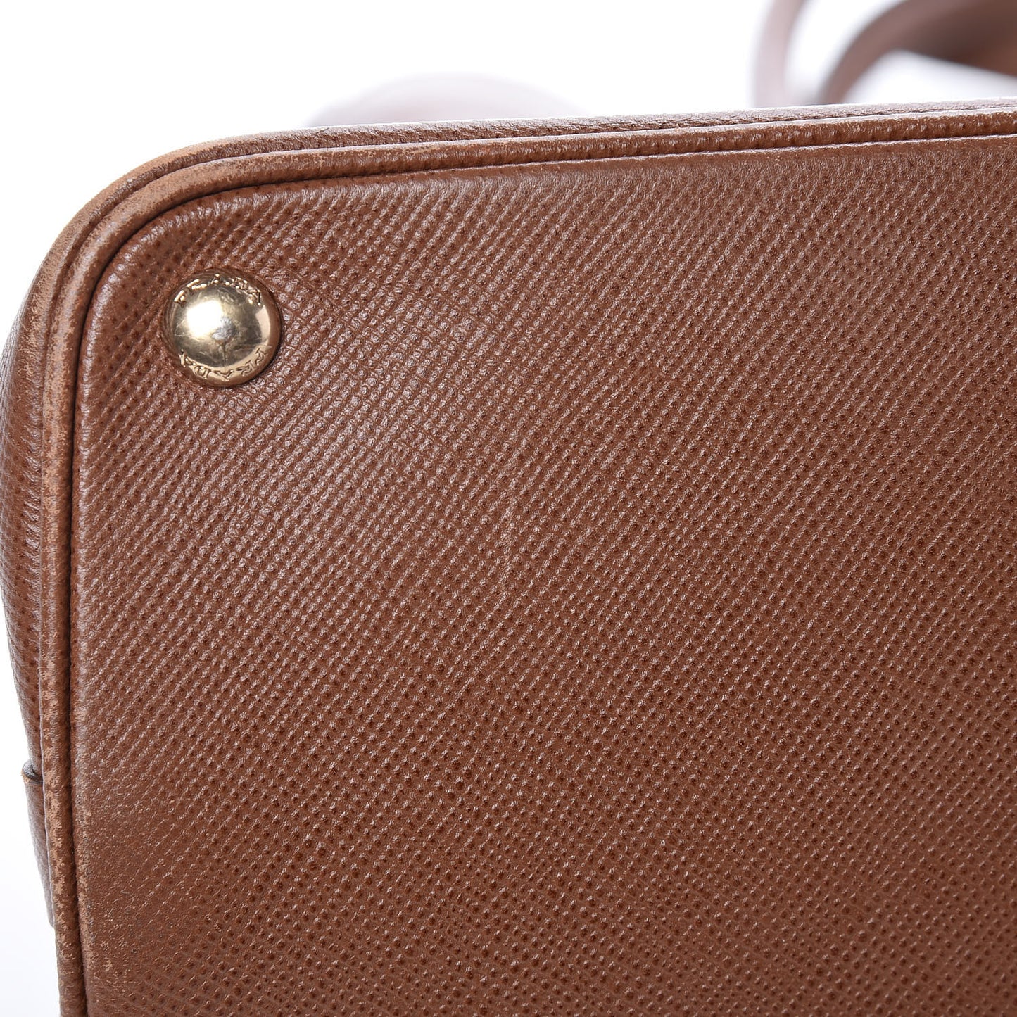 Saffiano Cuir Open Promenade Tote Palissandro