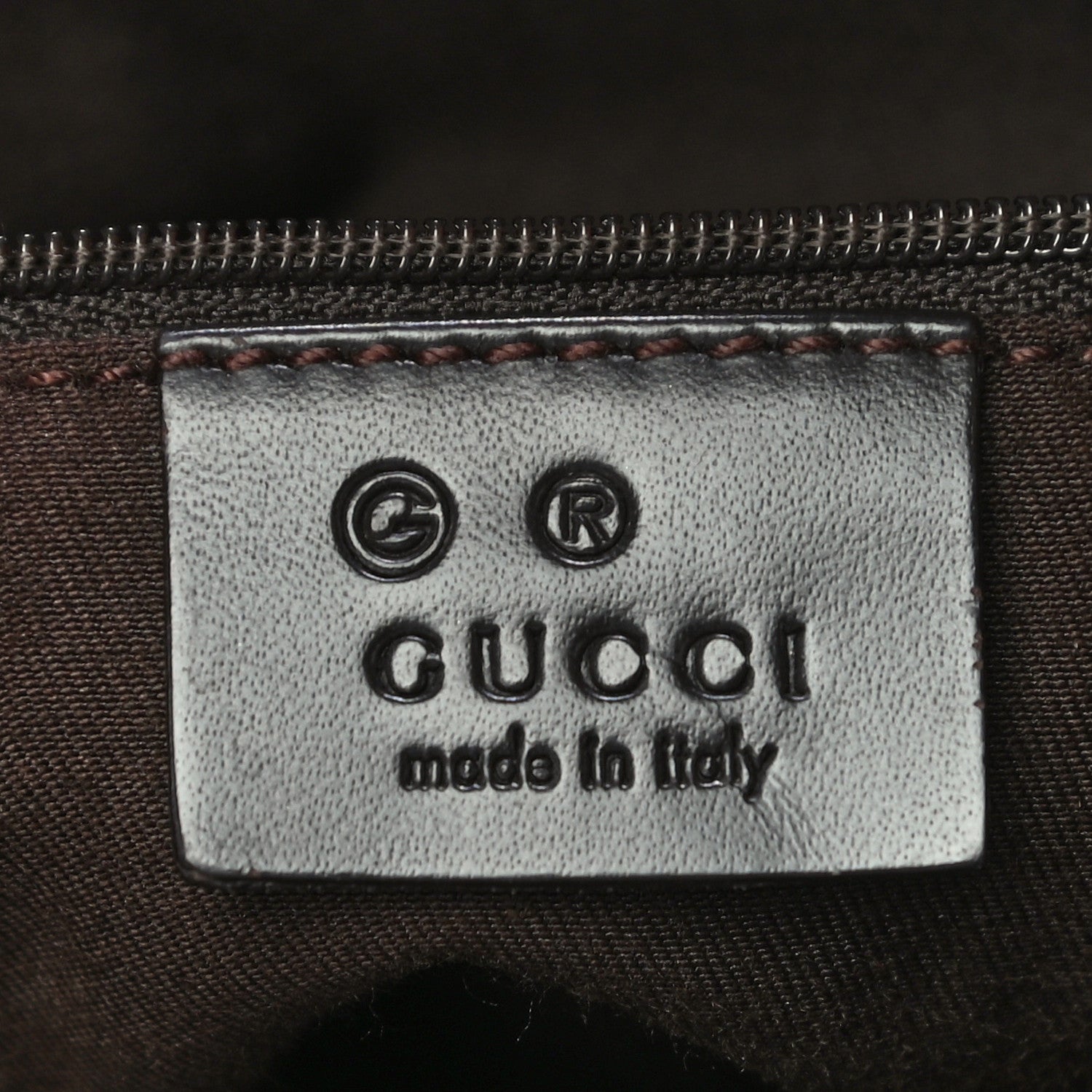 Gucci Monogram Tote Brown 6 of 13