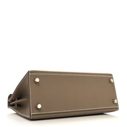Hermes Epsom Kelly Sellier 25 Etoupe 4 of 10