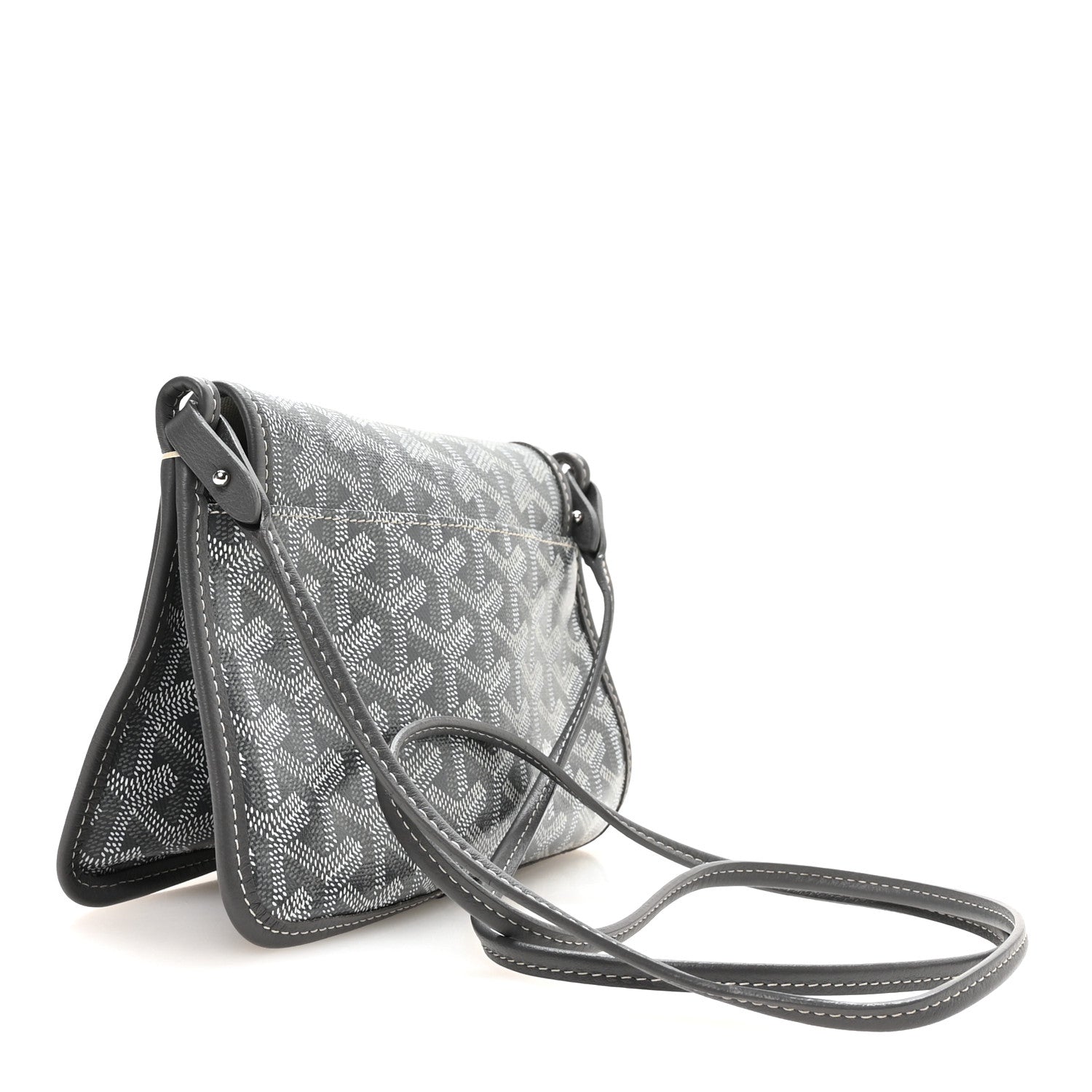 Goyard Goyardine Plumet Wallet Clutch Grey 3 of 10