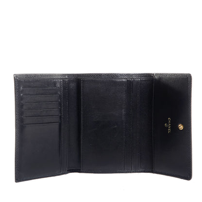 Chanel Caviar Timeless CC Wallet Black 5 of 8