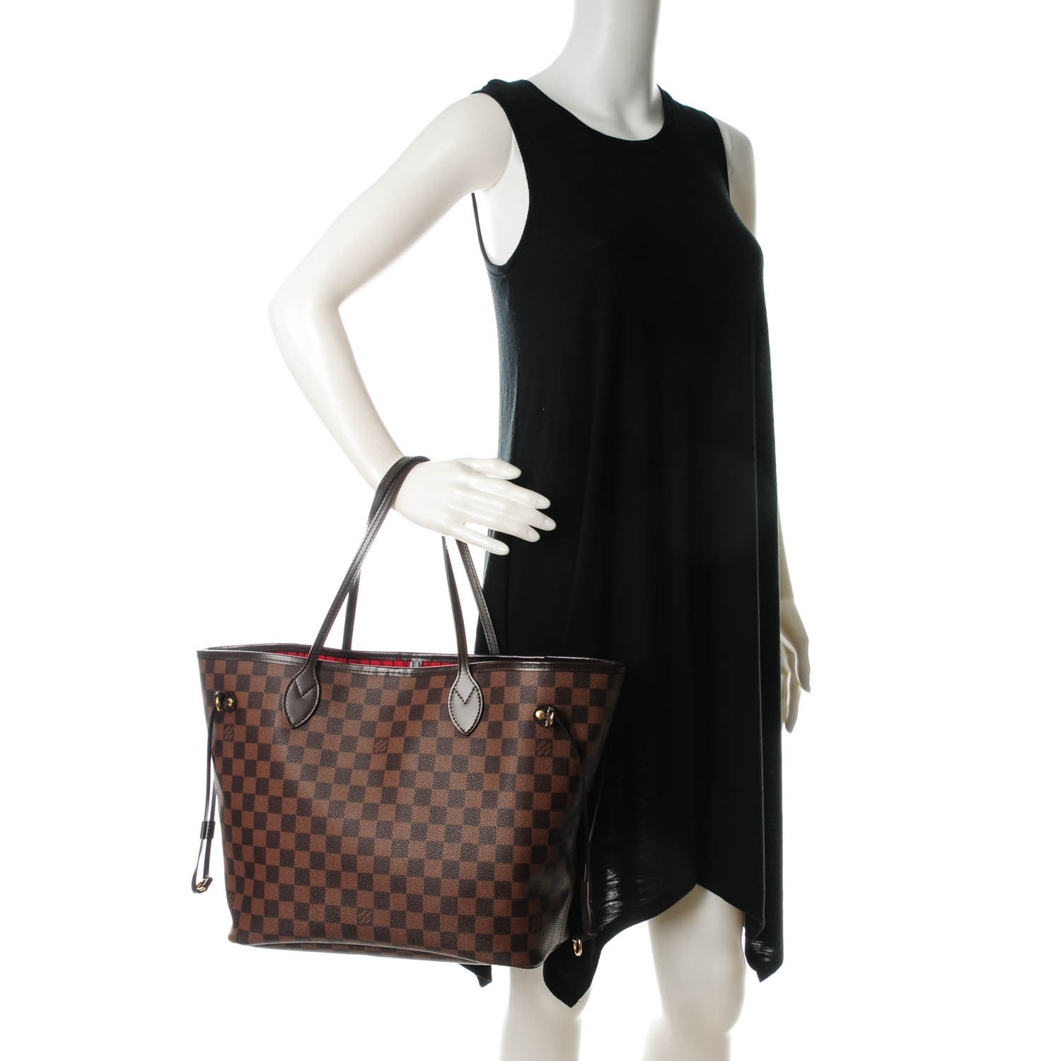 Louis Vuitton Damier Ebene Neverfull MM 2 of 8