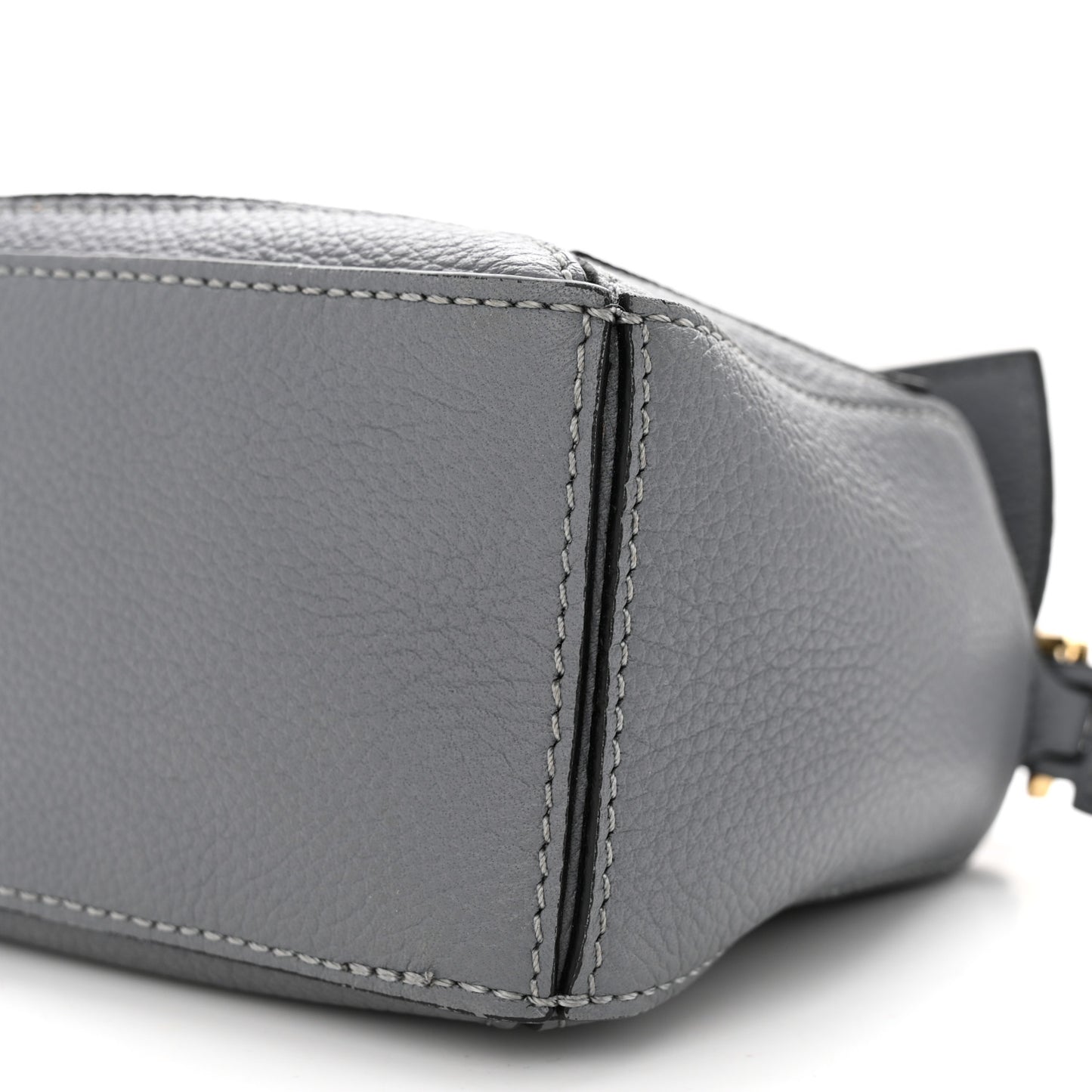 Calfskin Mini Puzzle Bag Asphalt Grey