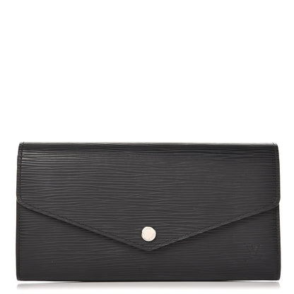 Louis Vuitton Epi Sarah Wallet NM Black 1 of 7
