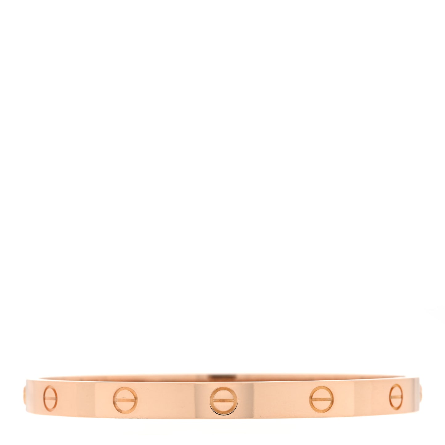 18K Pink Gold LOVE Bracelet 19