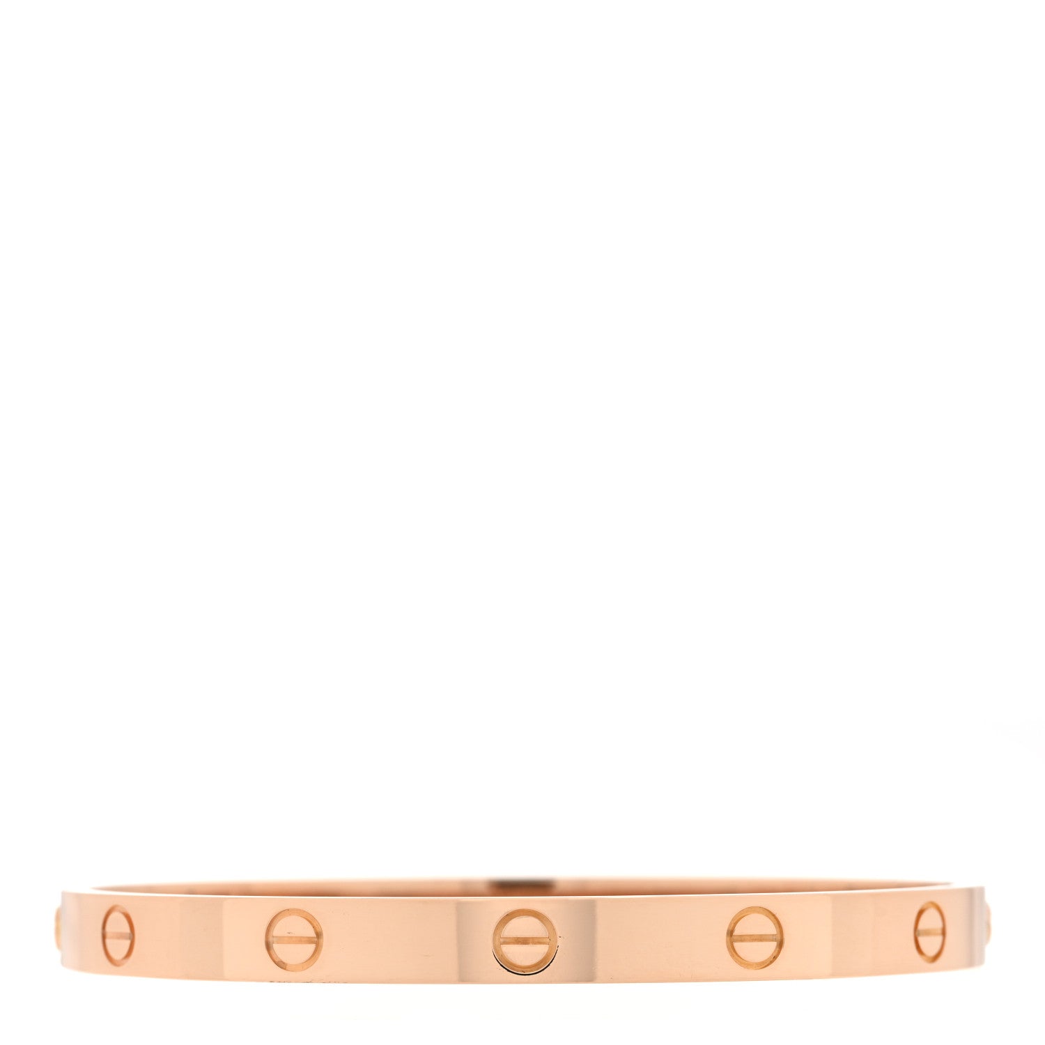 Cartier 18K Pink Gold LOVE Bracelet 19 1 of 7