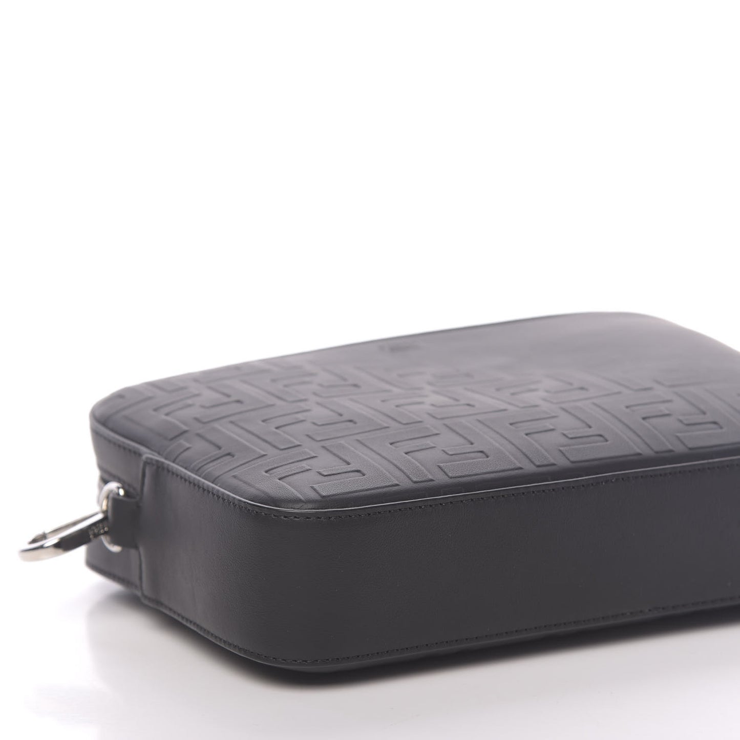Vitello Grace FF Gradient Embossed Medium Camera Case Black