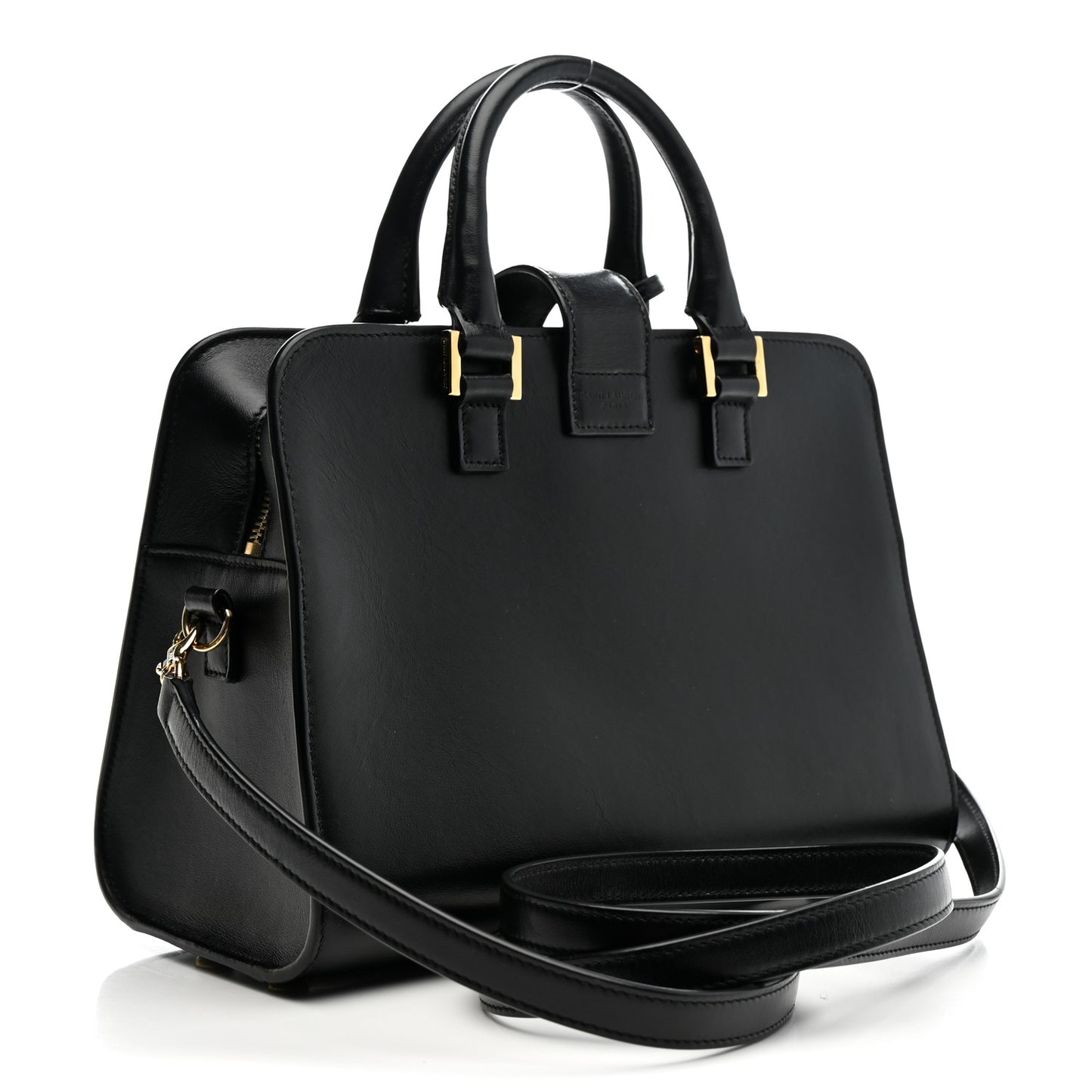 Calfskin Monogram Baby Cabas Black