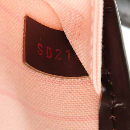 Louis Vuitton Damier Ebene Neo Neverfull MM Rose Ballerine 8 of 8