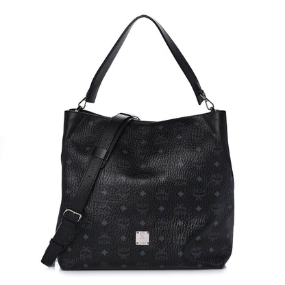 MCM Visetos Large Klara Hobo Black 1 of 10