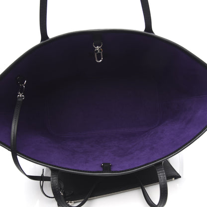 Louis Vuitton Epi Stickers Neverfull MM Black 6 of 10