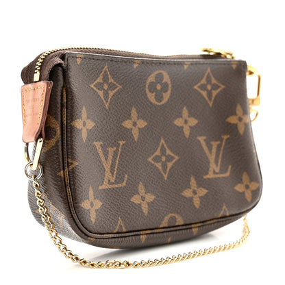 Louis Vuitton LOUIS VUITTON Monogram Mini Pochette Accessories 3 of 9