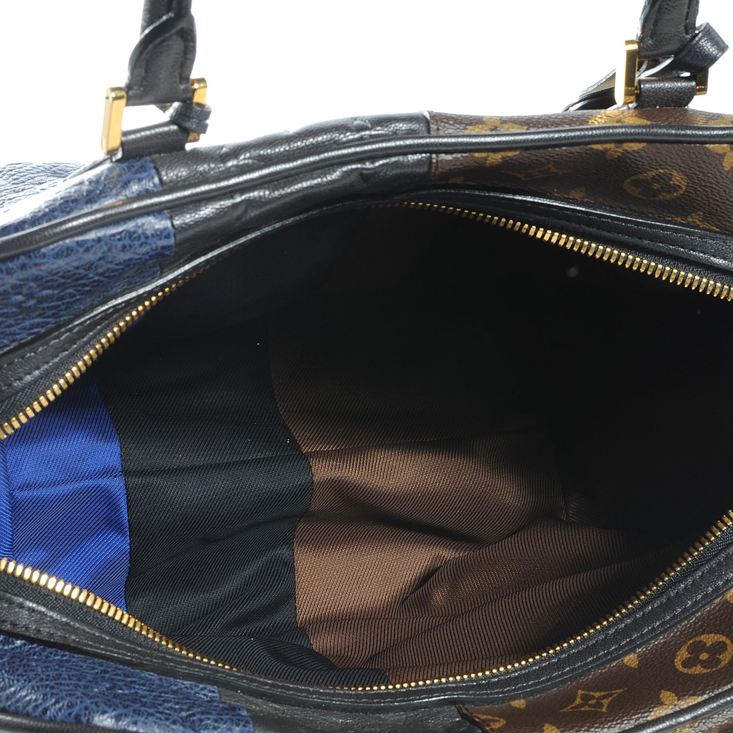 Louis Vuitton Monogram Stripes Medium Bag Marine 6 of 8