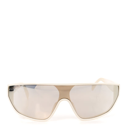 Celine Acetate Mirror Shield Sunglasses CL401951 White 2 of 7