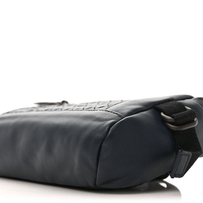 Bottega Veneta Calfskin Intrecciato Belt Bag Blue 8 of 8