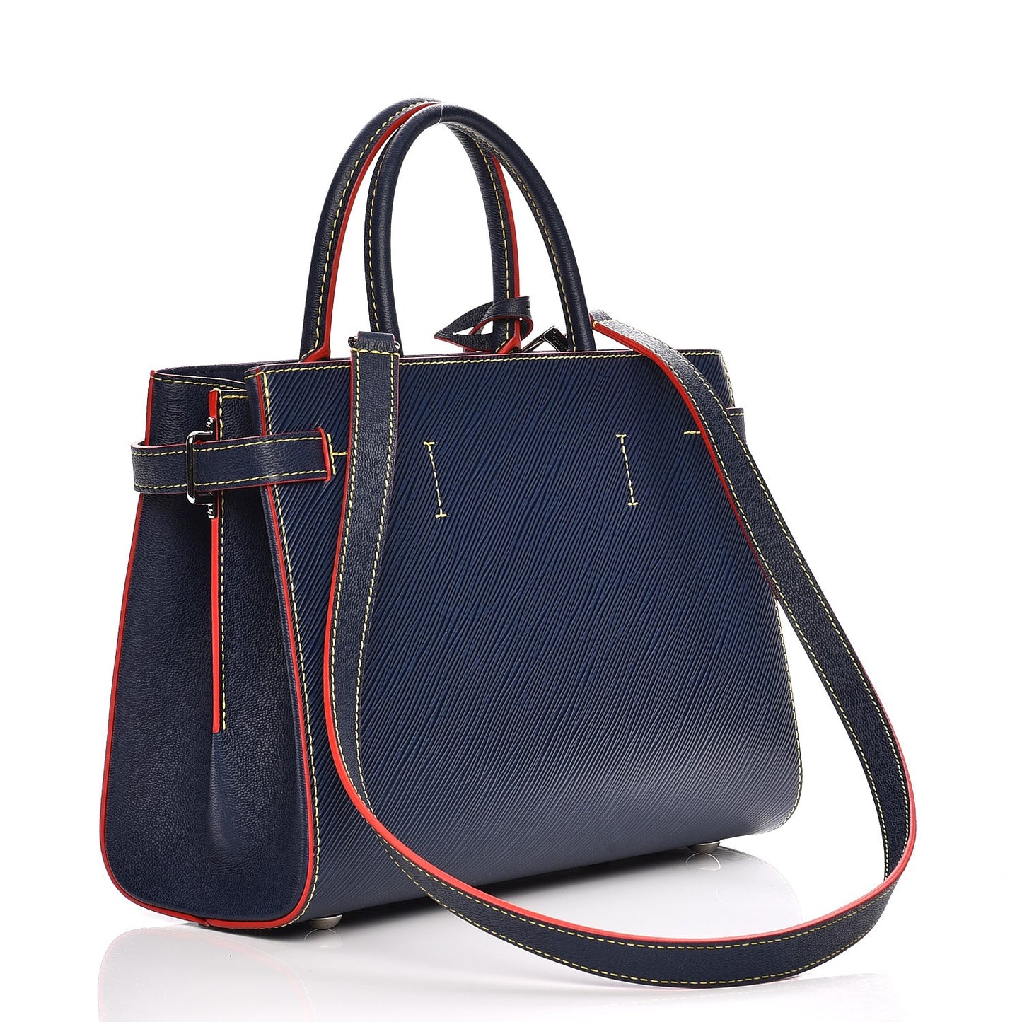Epi Twist Tote Indigo