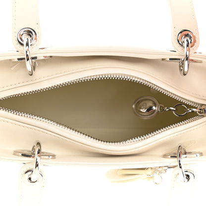 Christian Dior X Andy Warhol Calfskin Medium Lady Dior White 5 of 9