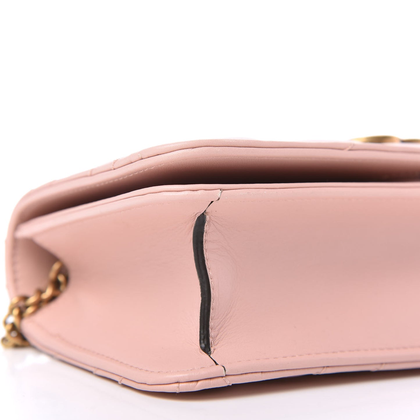 Calfskin Matelasse GG Marmont Mini Bag Perfect Pink