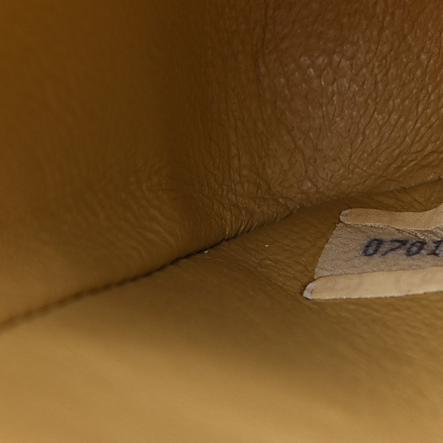 Lambskin Quilted Small Double Flap Beige