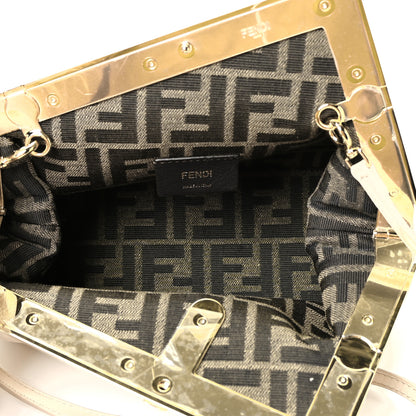 Fendi Shiny Nappa Small Fendi First Poudre 5 of 9