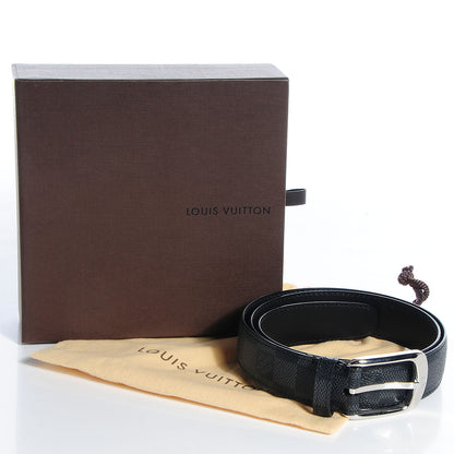 Louis Vuitton Damier Graphite Ellipse Belt 85 34 7 of 7