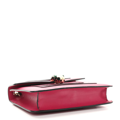Bulgari Calfskin Serpenti Forever Crossbody Bag Pink 4 of 13