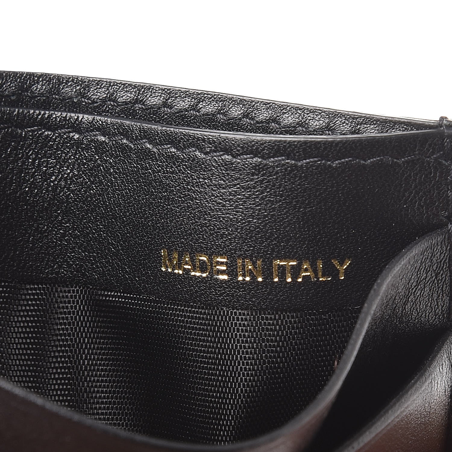 Valentino Garavani Vitello Rockstud Card Holder Black 7 of 9