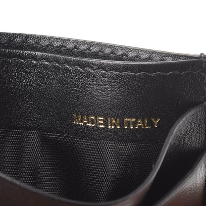 Valentino Garavani Vitello Rockstud Card Holder Black 7 of 9