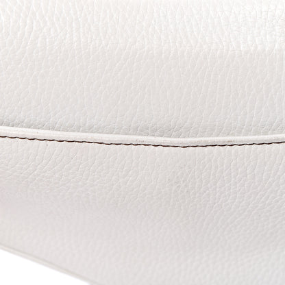 Christian Dior Calfskin Saddle Bag White 18 of 19