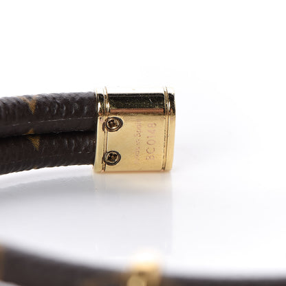 Louis Vuitton Monogram Keep It Twice Bracelet 17 4 of 5