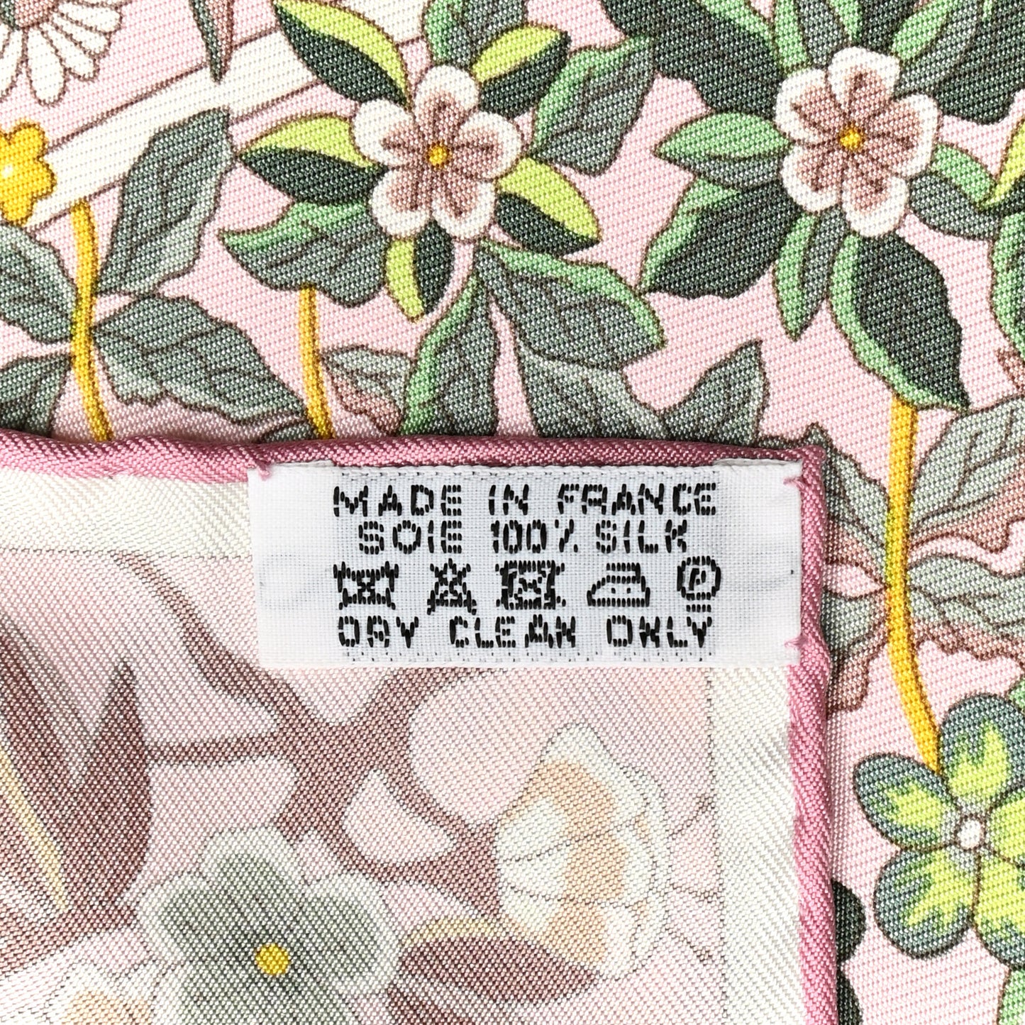 Silk Fleurs De Giverny Scarf 90