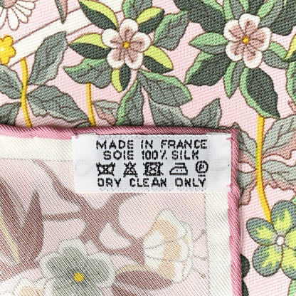 Hermes Silk Fleurs De Giverny Scarf 90 3 of 5