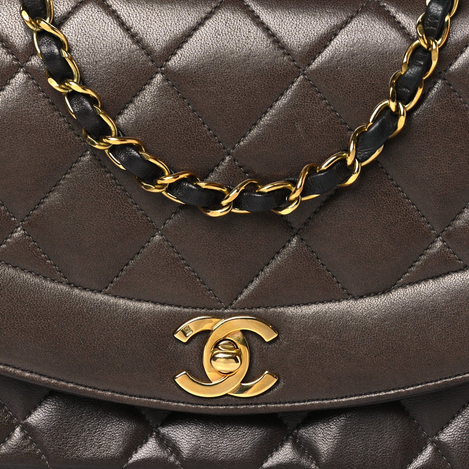 Chanel Lambskin Quilted Small Single Flap Black 8 of 11