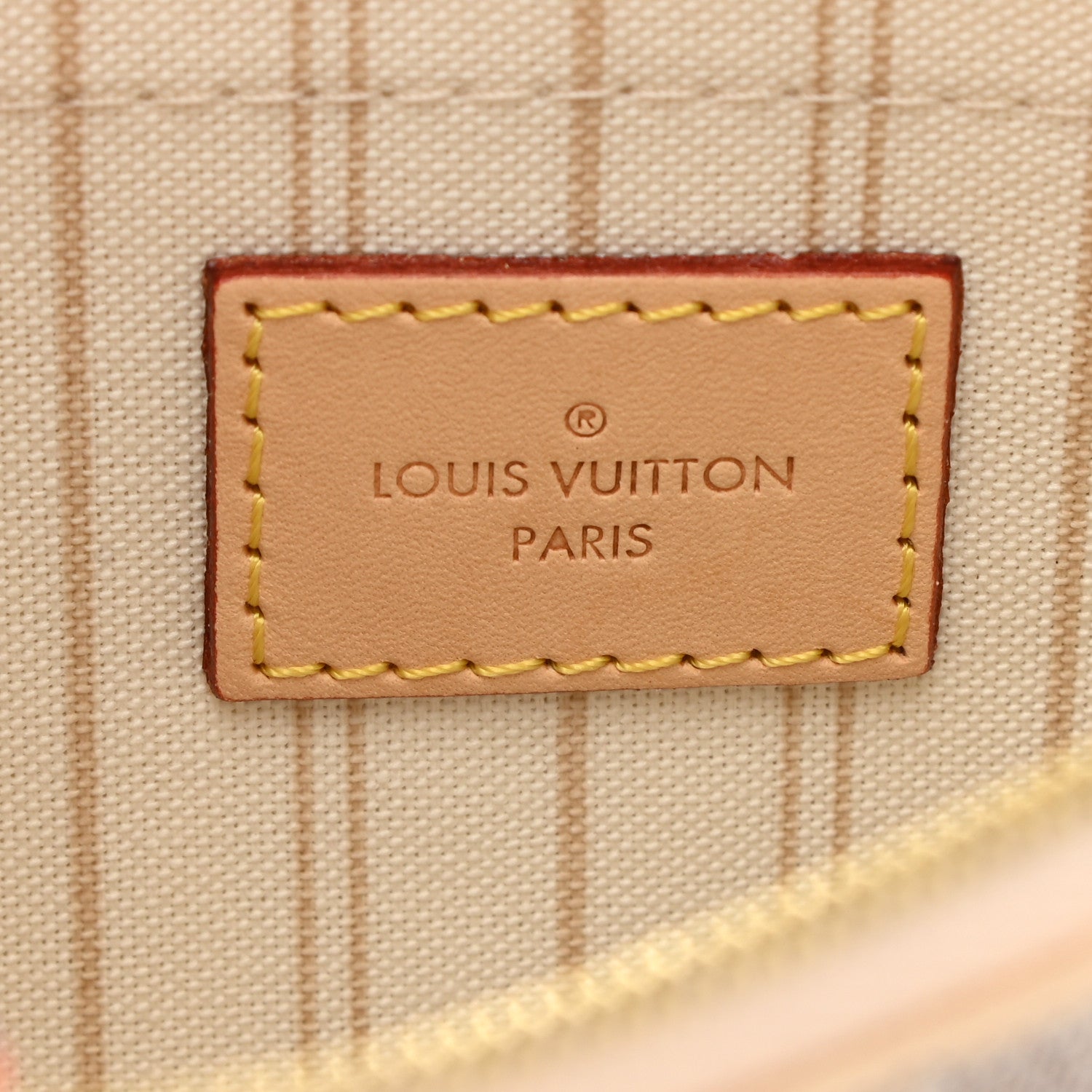 Louis Vuitton Damier Azur Neverfull MM GM Pochette 5 of 6