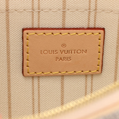 Louis Vuitton Damier Azur Neverfull MM GM Pochette 5 of 6