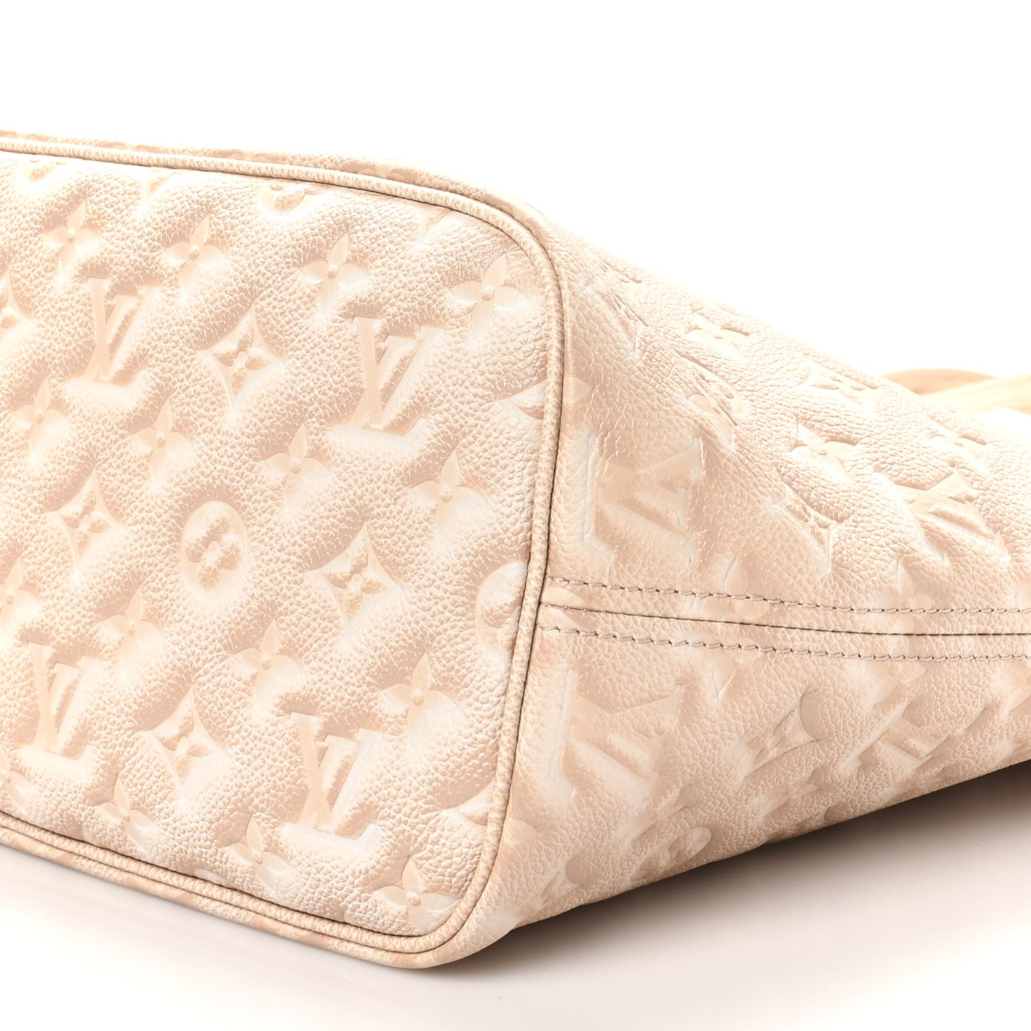 Louis Vuitton Empreinte Monogram Summer Stardust Neverfull MM Beige Clair 9 of 9