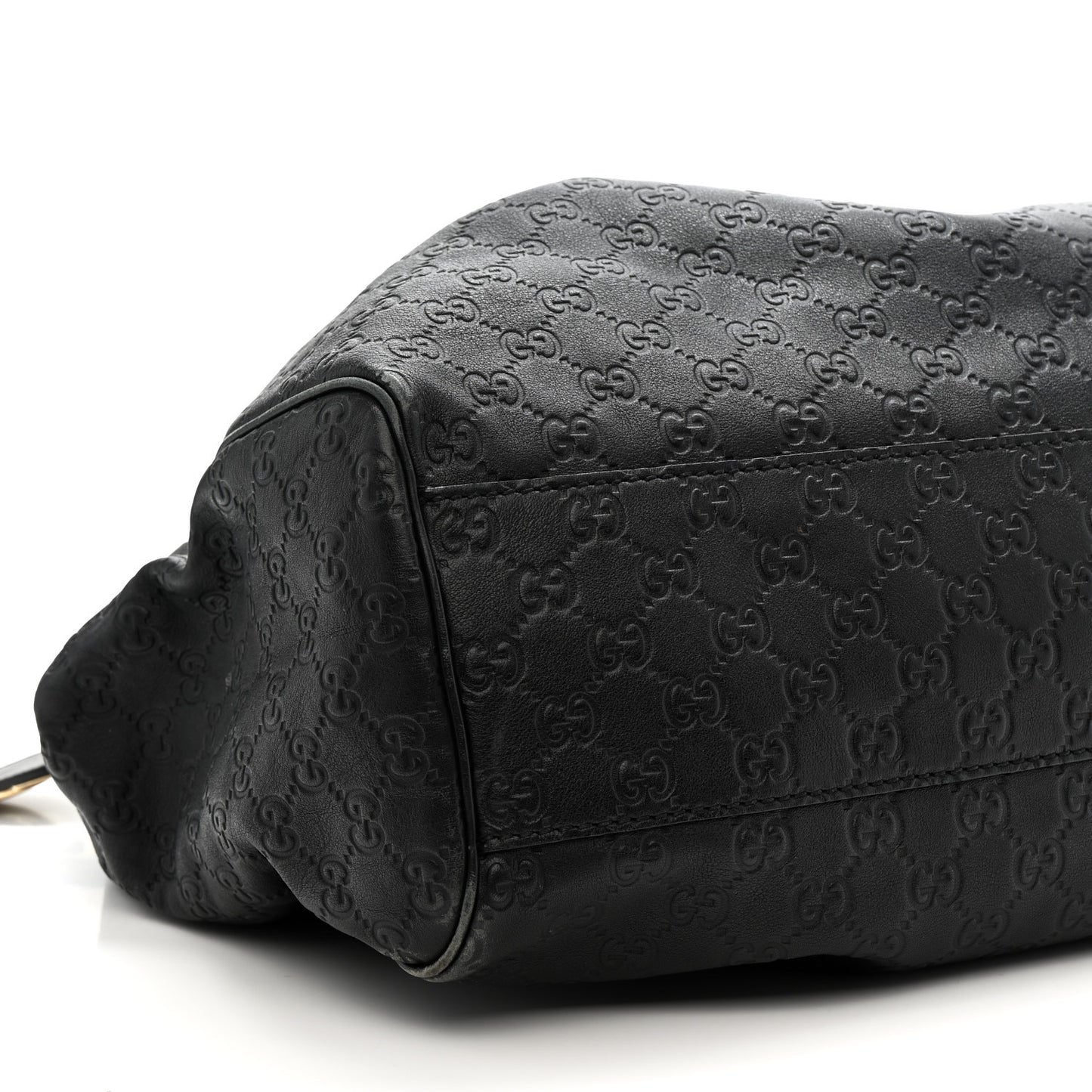 Guccissima Large Sukey Tote Black