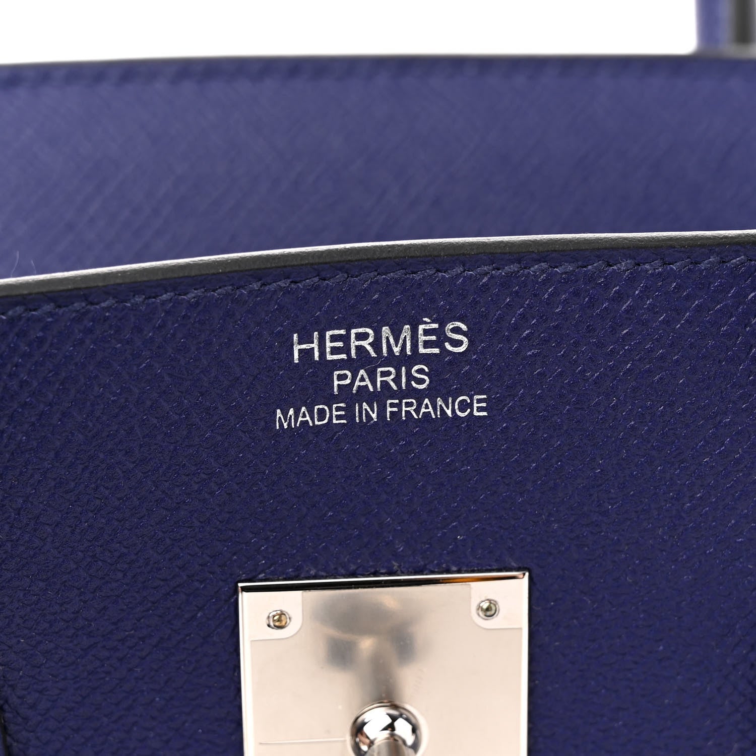 Hermes Epsom Birkin 35 Bleu Encre 6 of 13