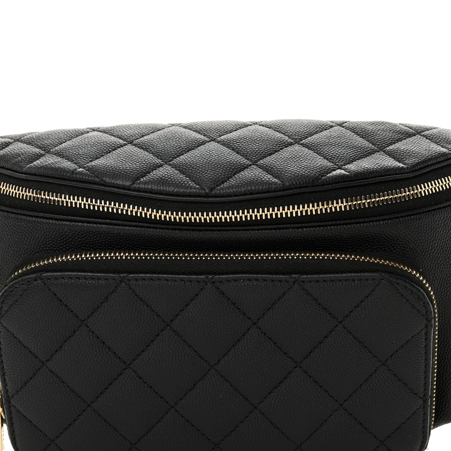 Chanel Caviar Quilted Business Affinity Waist Belt Bag Black 8 of 11